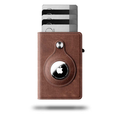 Minimify Pro AirTag Wallet - Premium Leather